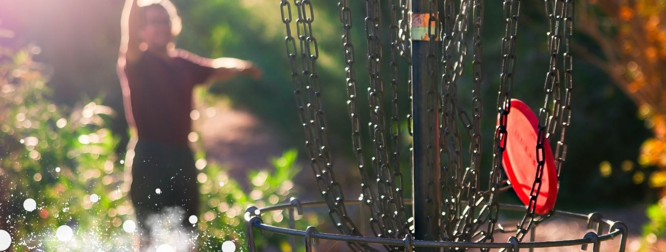 Lyst til å spille Frisbeegolf?